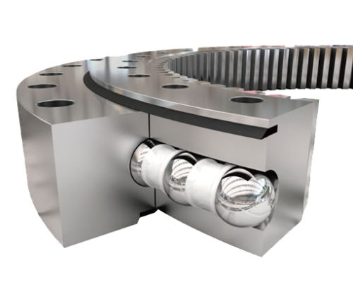 01 Series four-point contact ball slewing bearing
